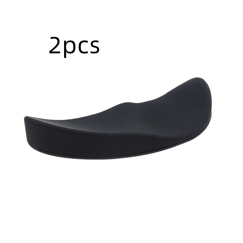 Ergonomic Mouse Wrist Rest Mouse Pads Silicon Gel Non-Slip Streamline Wrist Rest Support Mat Computer Mouse Pad for Office Gaming PC Accessories