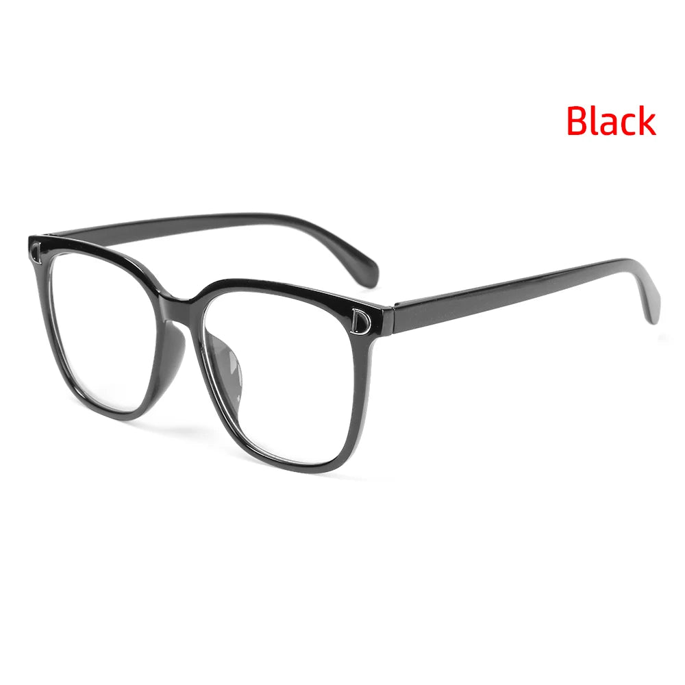Blue Light Glasses Women PC Frame Resin Lens anti Blue Light Blocking Radiation Trend Clear Lenses Transparent Optical Spectacle