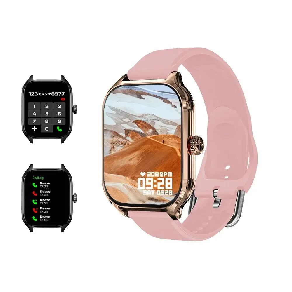 H9 Bluetooth Smart Watch Dial Answer Phone Calorie Tracking Heart Rate Blood Oxygen Monitoring Smart Watch