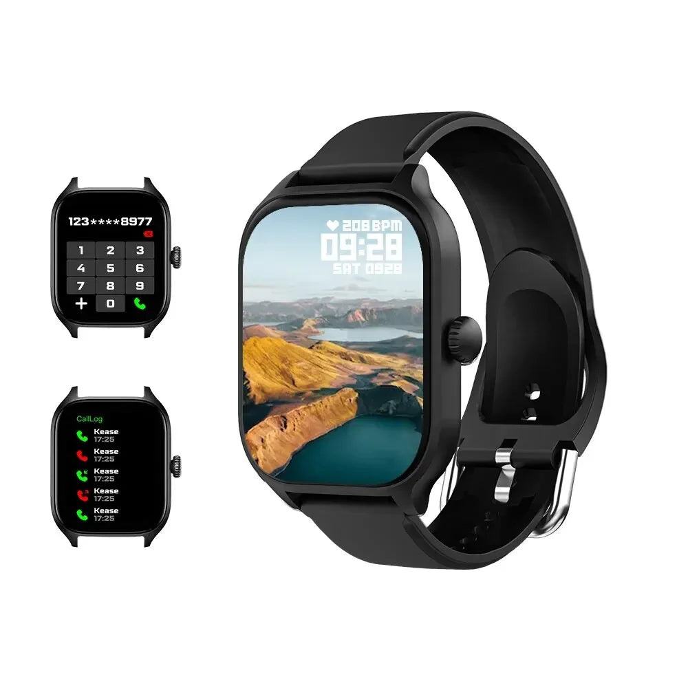 H9 Bluetooth Smart Watch Dial Answer Phone Calorie Tracking Heart Rate Blood Oxygen Monitoring Smart Watch