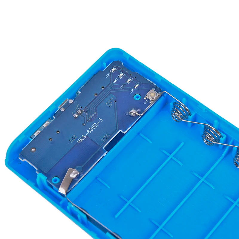 USB Power Bank Charger Case DIY Pack 6Pcs 18650 Battery Holder for Mobile Phone Hot