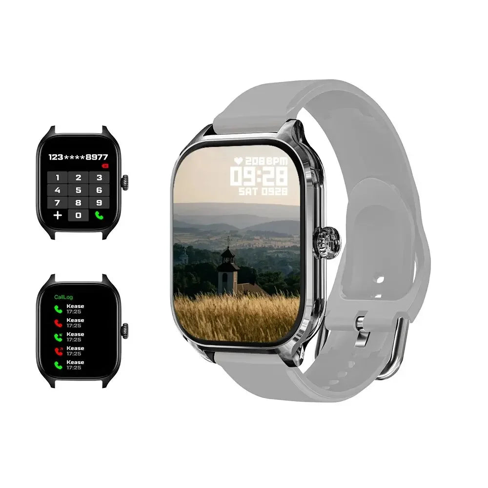 H9 Bluetooth Smart Watch Dial Answer Phone Calorie Tracking Heart Rate Blood Oxygen Monitoring Smart Watch
