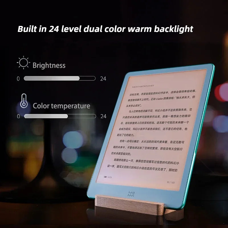 Moaan W8 10" E-Ink E-Book E-Reader Smart Notebook Touch Screen Support Write Tablet Ebook Reader with Electrified Stylus Reader