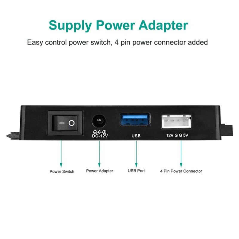 SATA to USB 3.0 IDE Adapter USB 3.0 2.0 SATA for 2.5 3.5 Hard Disk Drive HDD SSD Converter IDE SATA Adapter Cable for Laptops