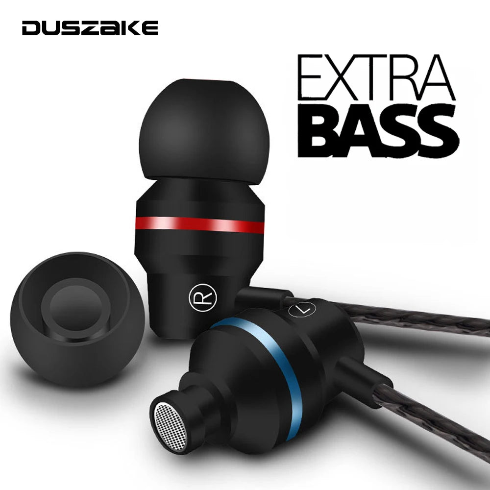 In-Ear Headphones for Xiaomi Earphone for Phone Stereo Bass Headset Metal Wired Earphone Hifi Headphones Mic for Samsung