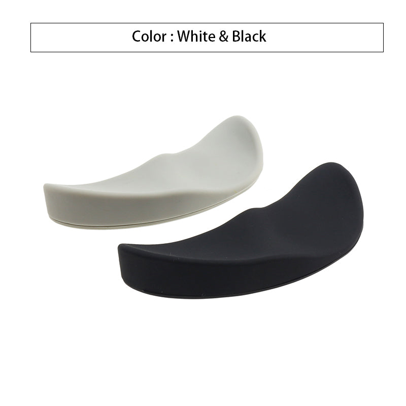 Ergonomic Mouse Wrist Rest Mouse Pads Silicon Gel Non-Slip Streamline Wrist Rest Support Mat Computer Mouse Pad for Office Gaming PC Accessories