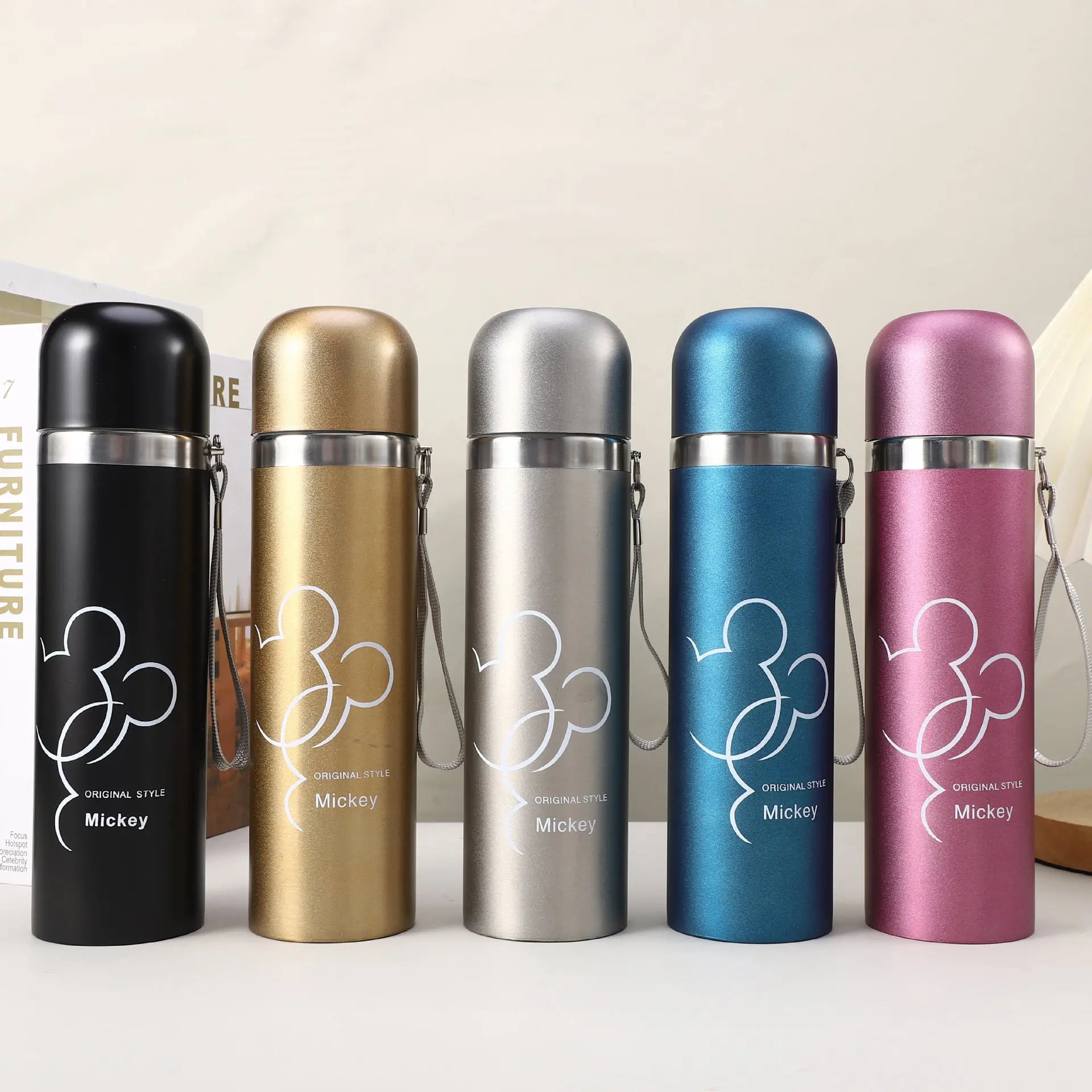 Student Thermos Cup Stainless Steel Thermos Bottle Vacuum Flask 500Ml