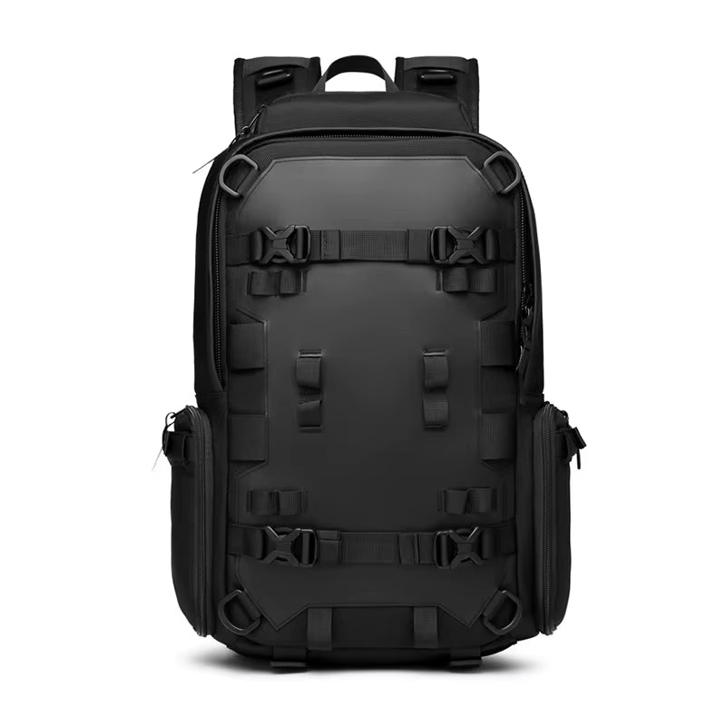 17.3 Inch Laptop Backpack for Men Nylon Travel Backpack Outdoor Waterproof Rider Cycling Sports Motorcycle Helmet Backpack