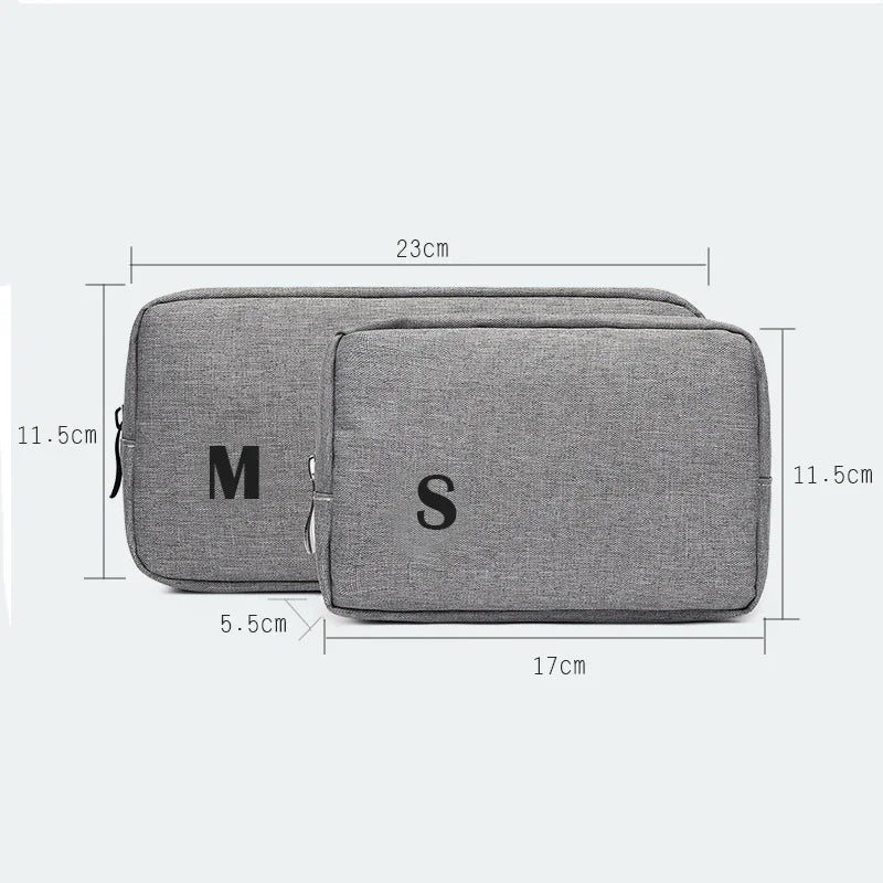 Storage Bag Cable Cord Organizer Travel Bag Small Electronics SD Card Power Bank Storage Bag