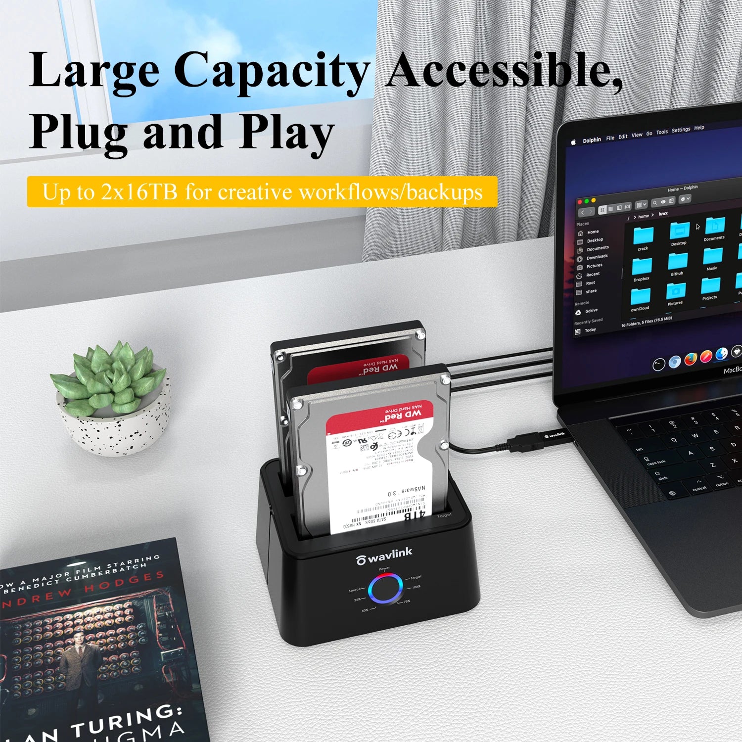 HDD Docking Station Sata Hard Drive Enclosure SATA to USB 3.0 Adapter UASP for 2.5 3.5 SSD Disk Case HD Box Dock