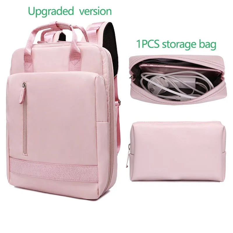Women Backpacks Daypack School Bag Girl Fashion Sac a Dos Femme 2021 Man Waterproof Charging 15.6 Inch Laptop Backpack