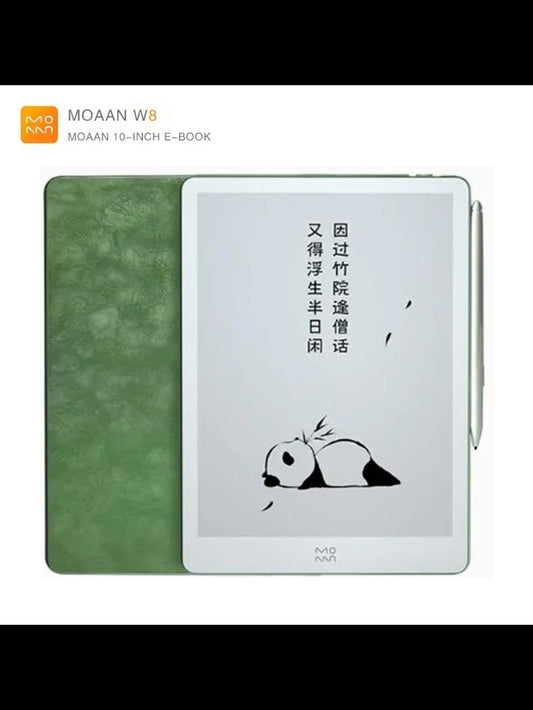 Moaan W8 10" E-Ink E-Book E-Reader Smart Notebook Touch Screen Support Write Tablet Ebook Reader with Electrified Stylus Reader