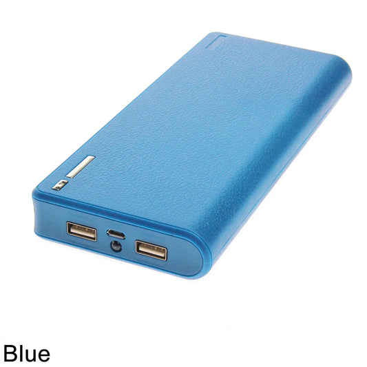 USB Power Bank Charger Case DIY Pack 6Pcs 18650 Battery Holder for Mobile Phone Hot