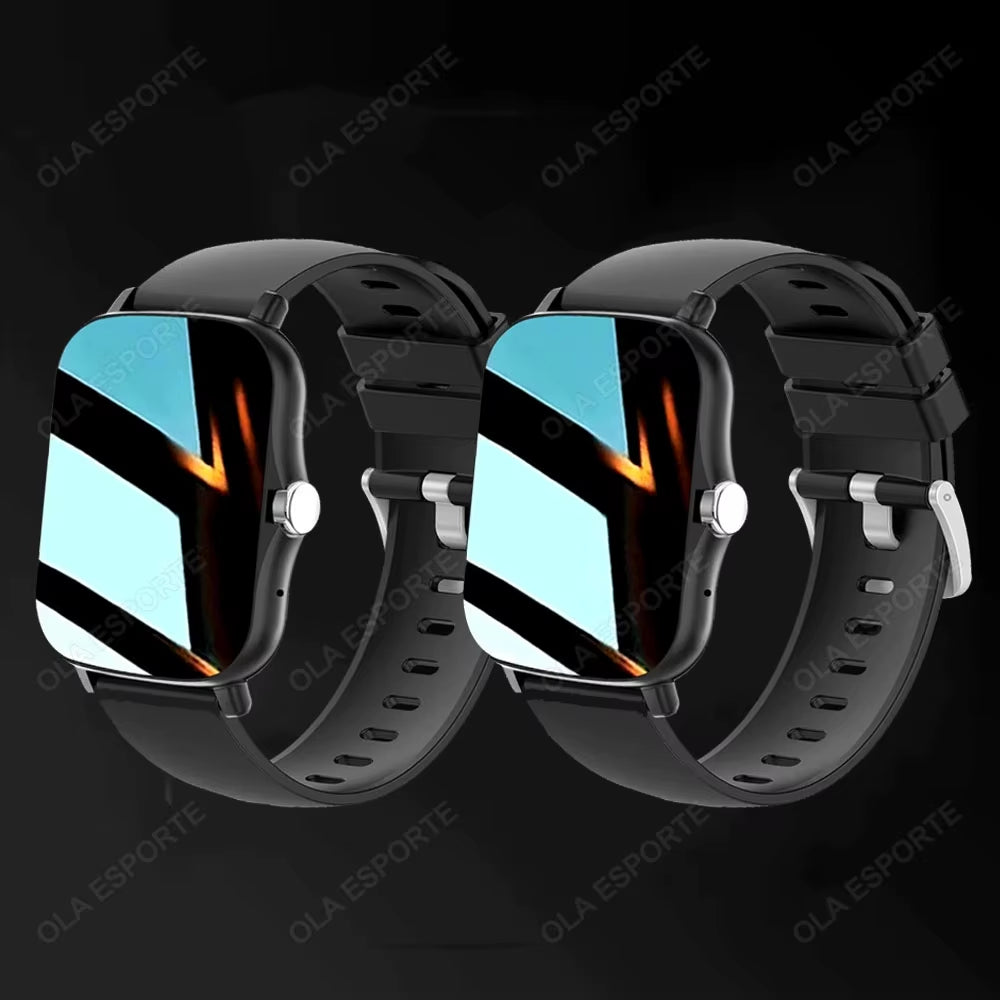 2025 New Smart Watch Women Men Lady Gift Sport Fitness Watches Heart Rate Monitor Waterproof Smartwatch for Phones Android IOS