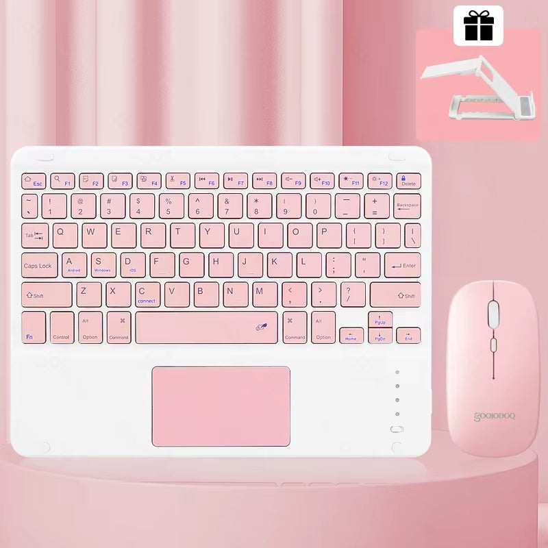 Bluetooth Keyboard for Ipad Pro 11Mini Bluetooth Teclado Wireless Keyboard and Mouse for Samsung Xiaomi Touchpad Ipad Keyboards