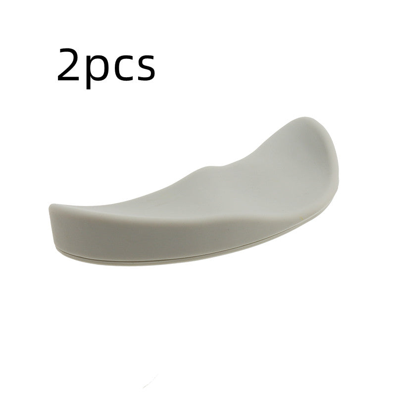 Ergonomic Mouse Wrist Rest Mouse Pads Silicon Gel Non-Slip Streamline Wrist Rest Support Mat Computer Mouse Pad for Office Gaming PC Accessories