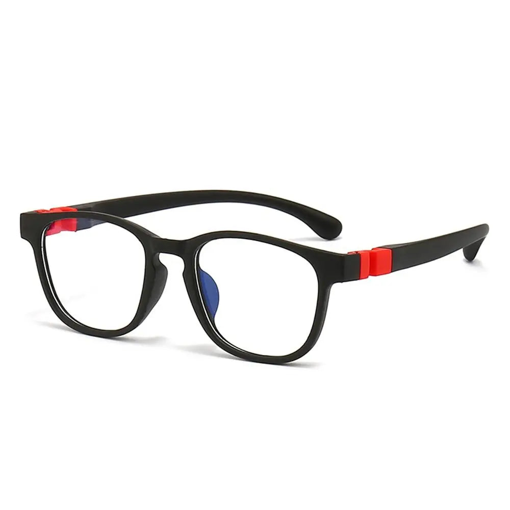 Kids Anti-Blue Light Glasses Removable Silicone Children Boys Girls Computer Eyeglasses Ultra Light Frame Eye Protection Eyewear
