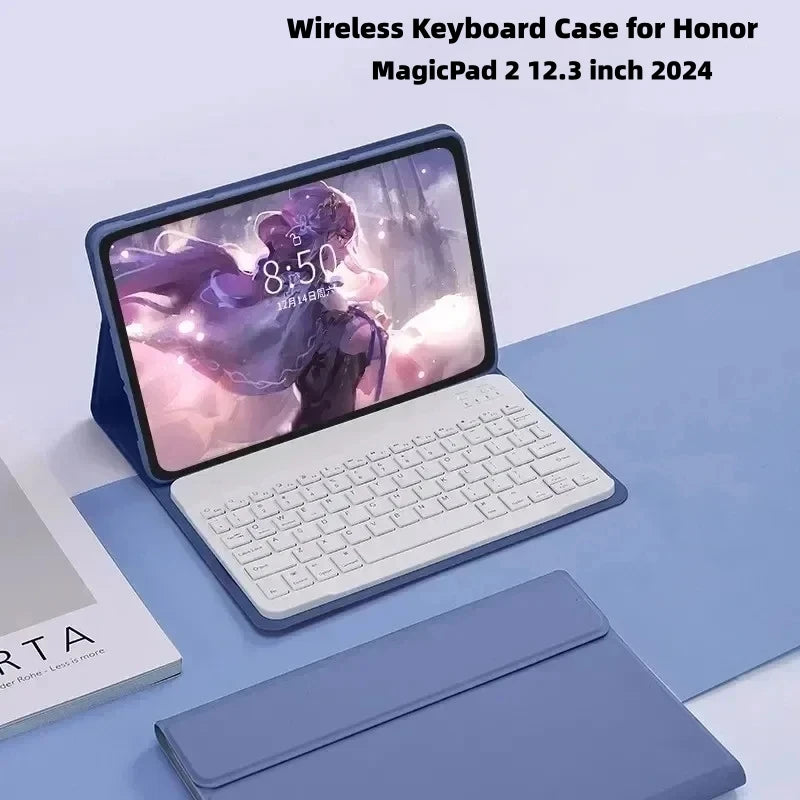 Keyboard Case  Pad Magicpad 2 12.3 Inch 2024 Bluetooth Keyboard Mouse Cover Capa  Magicpad 2 12.3 Inch Coque