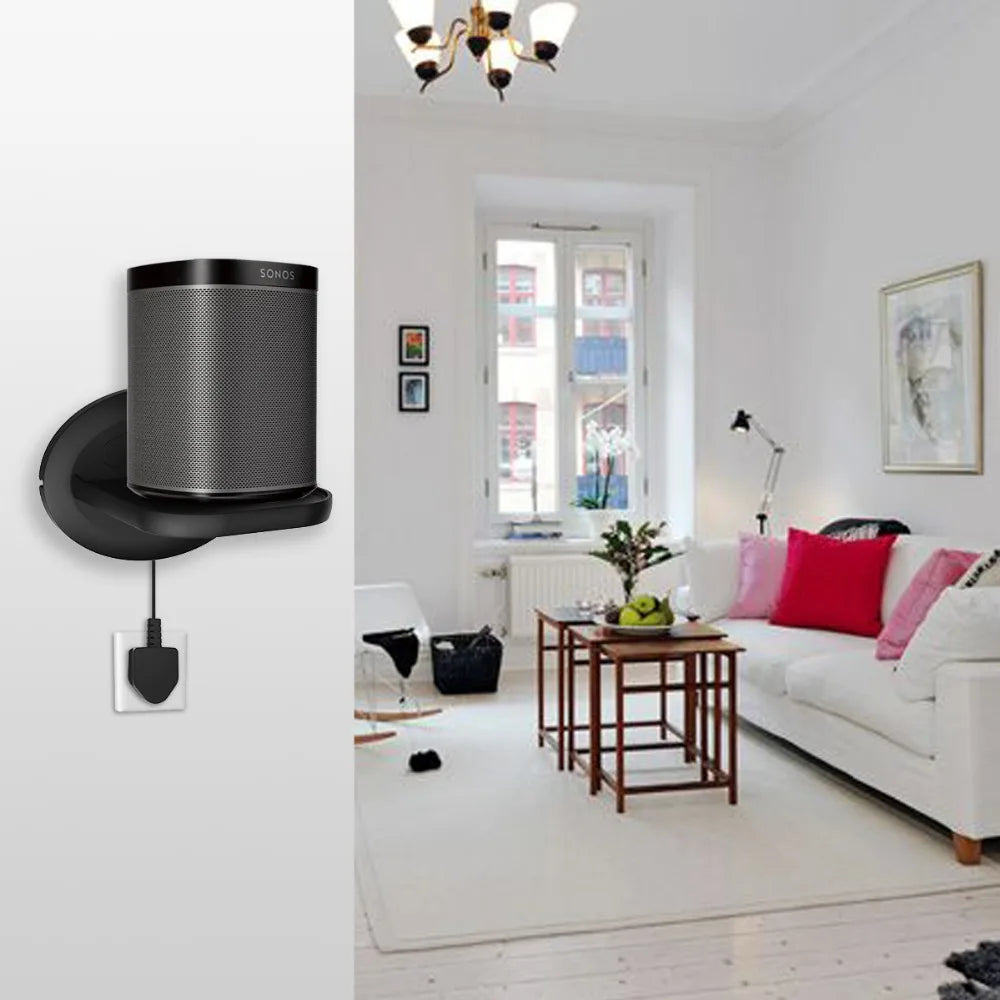 Wall Mount for Echo Pop Sonos Google Home Nest Wifi Google Wifi Security Cameras Holder Space Saving Solution for Smart Speaker
