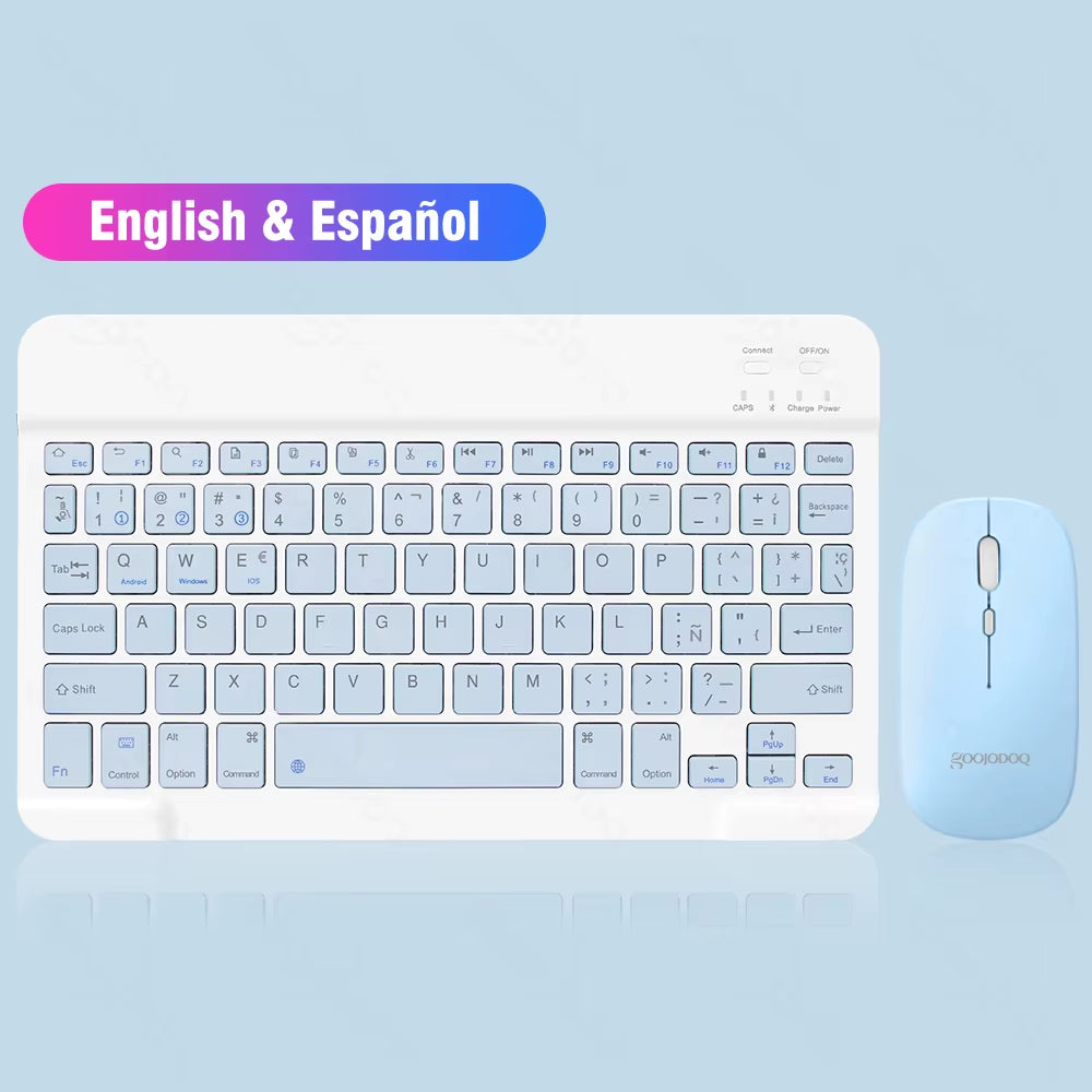 Bluetooth Keyboard for Ipad Pro 11Mini Bluetooth Teclado Wireless Keyboard and Mouse for Samsung Xiaomi Touchpad Ipad Keyboards