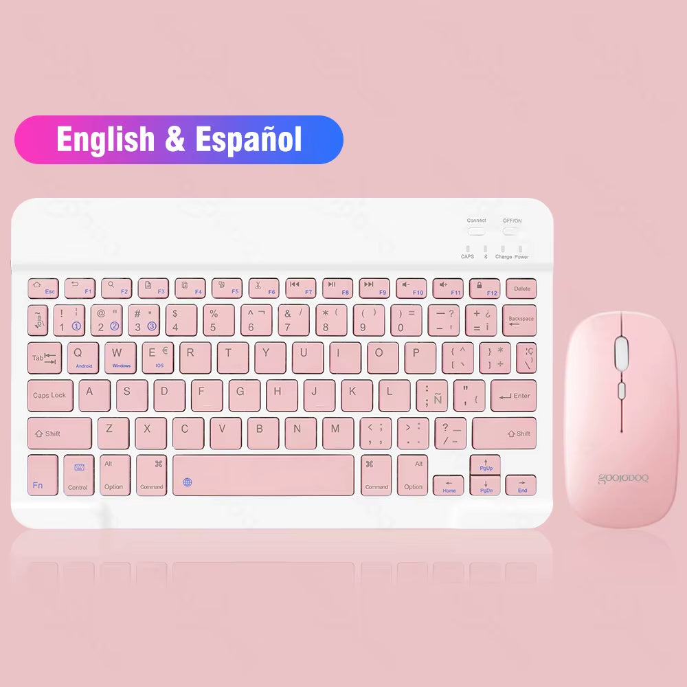 Bluetooth Keyboard for Ipad Pro 11Mini Bluetooth Teclado Wireless Keyboard and Mouse for Samsung Xiaomi Touchpad Ipad Keyboards
