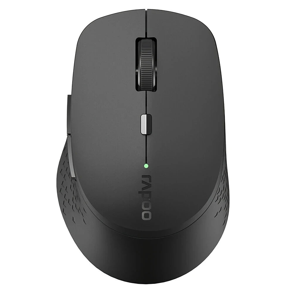 New  Multi-Mode Silent Wireless Mouse with 1600DPI Bluetooth-Compatible and 2.4Ghz for Three Devices Connection