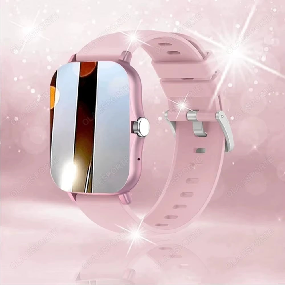 2025 New Smart Watch Women Men Lady Gift Sport Fitness Watches Heart Rate Monitor Waterproof Smartwatch for Phones Android IOS