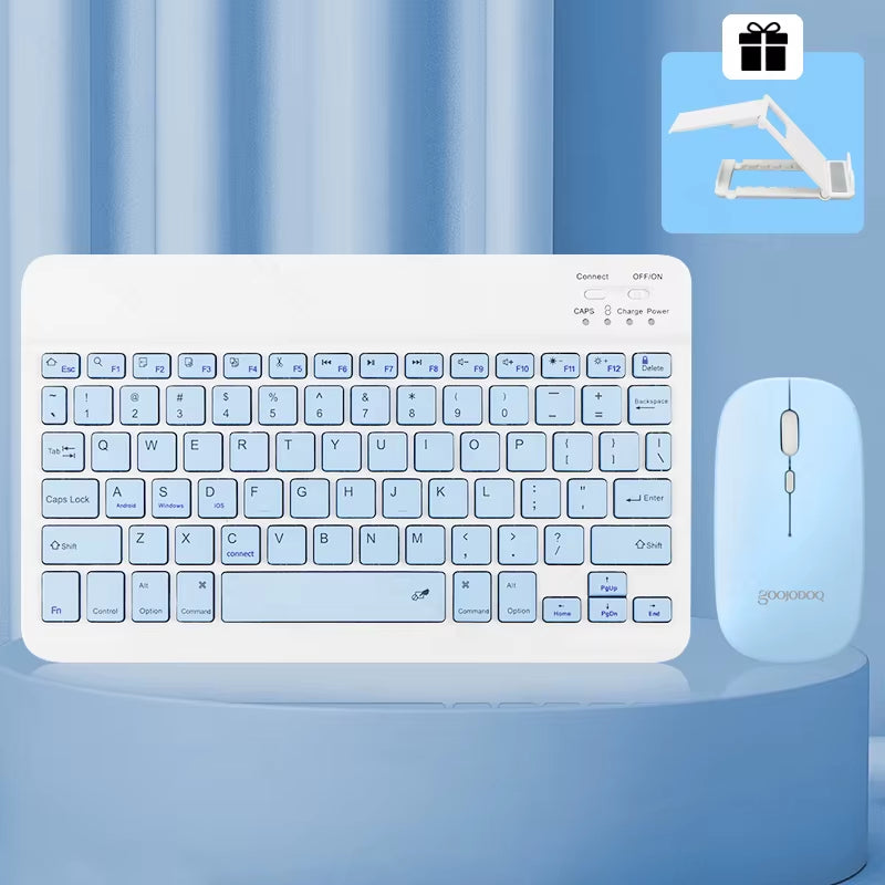 Bluetooth Keyboard for Ipad Pro 11Mini Bluetooth Teclado Wireless Keyboard and Mouse for Samsung Xiaomi Touchpad Ipad Keyboards