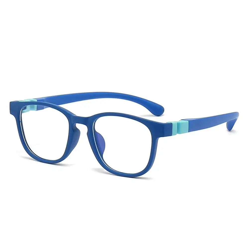 Kids Anti-Blue Light Glasses Removable Silicone Children Boys Girls Computer Eyeglasses Ultra Light Frame Eye Protection Eyewear