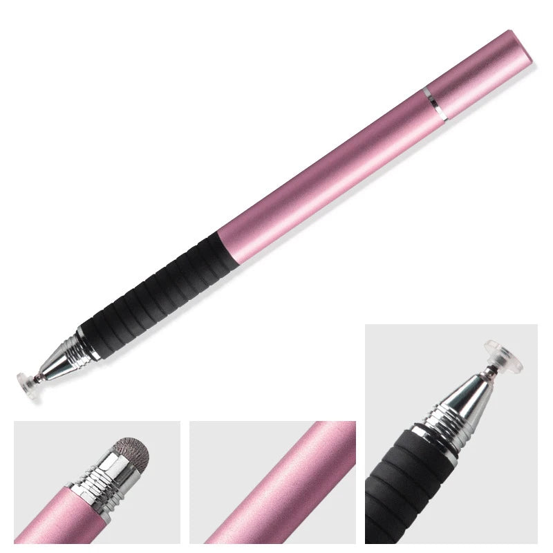 2 in 1 Fiber Stylus Pen Drawing Tablet Pens Capacitive Screen Caneta Touch Pen for Mobile Phone Smart Pen Accessories