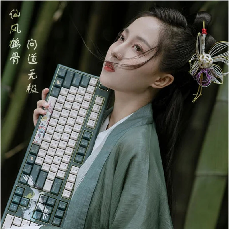 Varmilo Crane 108KEY Mechanical Keyboard Wired EC V2 Switch Computer Gaming Keyboard