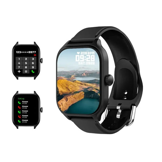 H9 Bluetooth Smart Watch Dial Answer Phone Calorie Tracking Heart Rate Blood Oxygen Monitoring Smart Watch