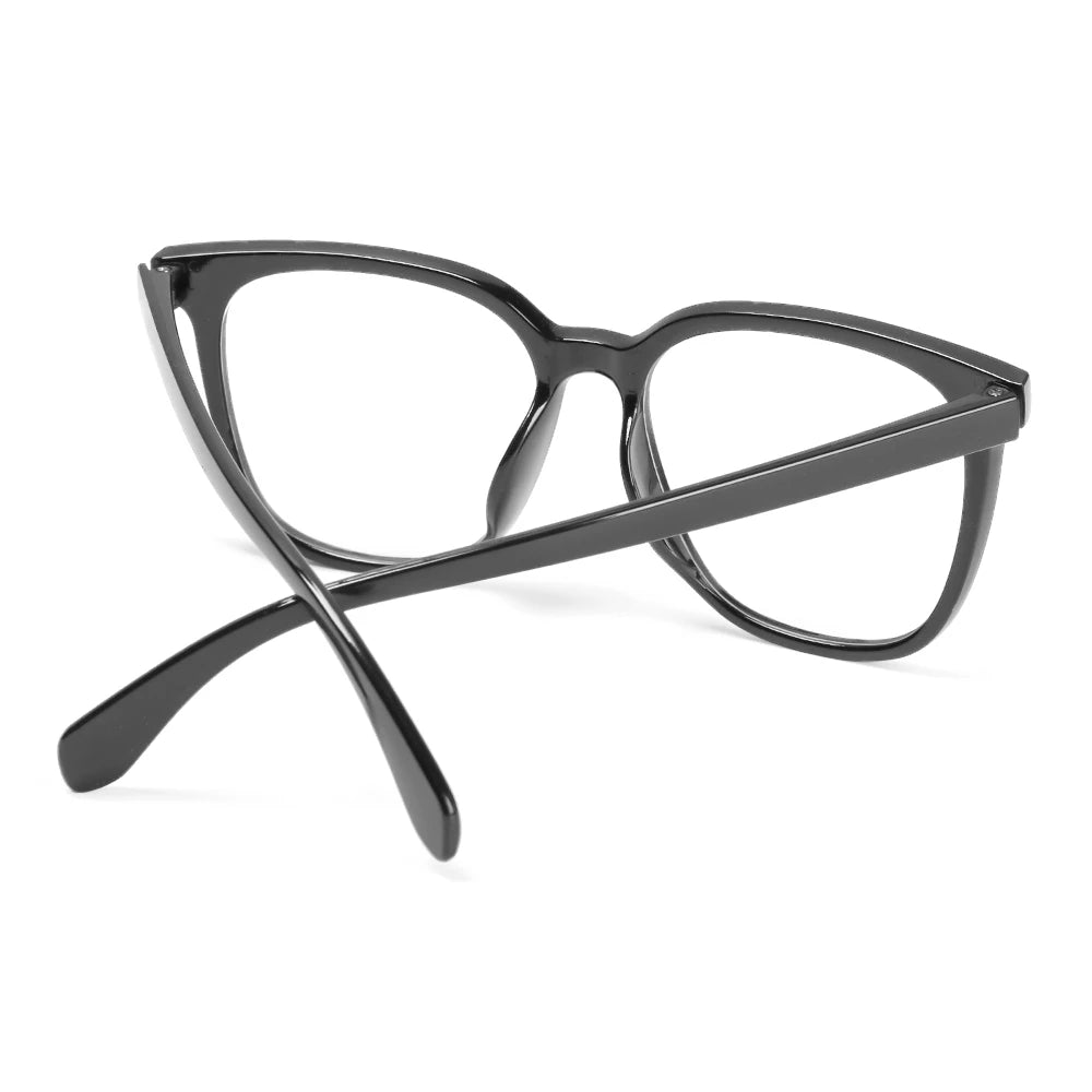 Blue Light Glasses Women PC Frame Resin Lens anti Blue Light Blocking Radiation Trend Clear Lenses Transparent Optical Spectacle
