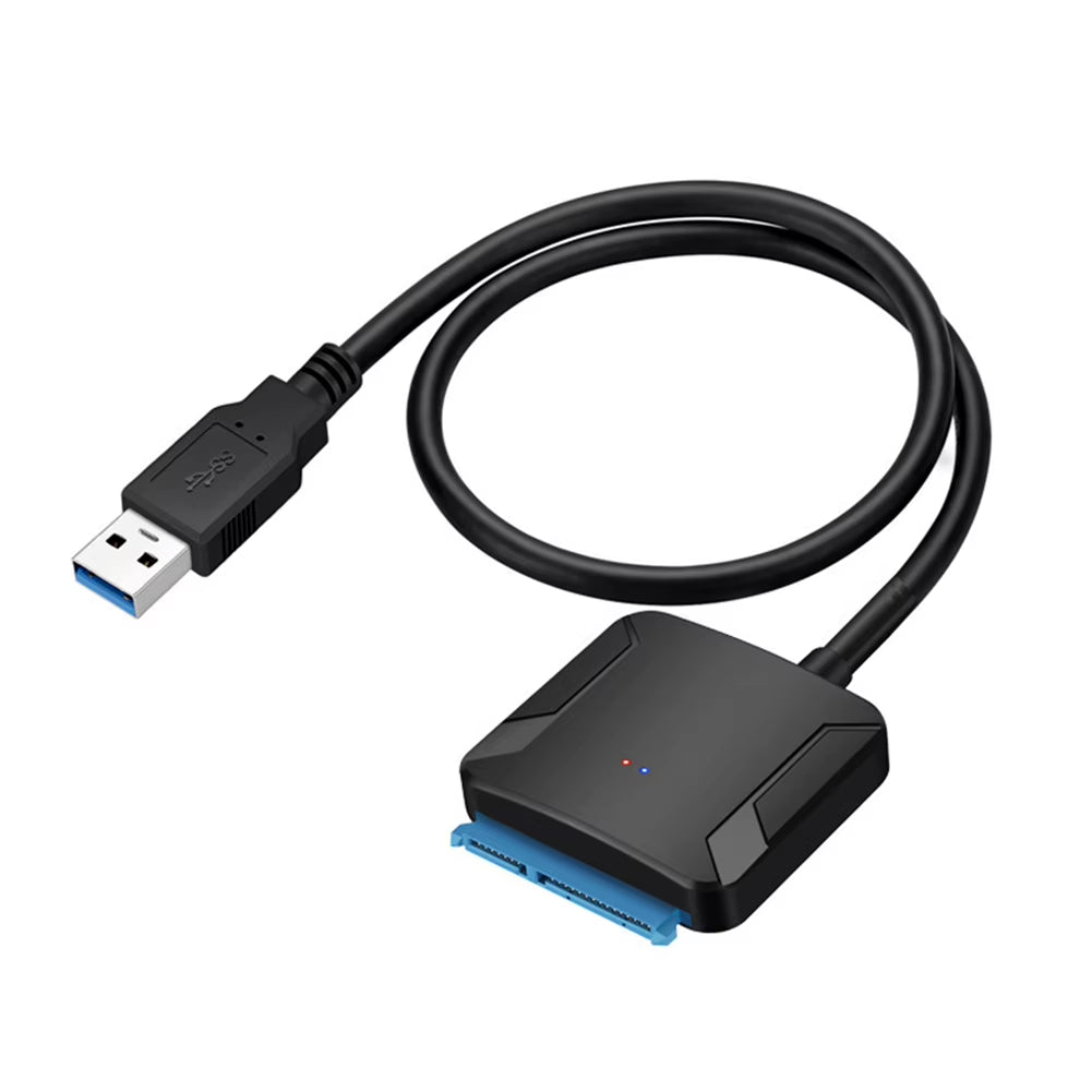 Portable USB 3.0 to SATA Convert Cable Durable Fast Transmission Support 2.5/3.5 Inch External SSD HDD Hard Drive Adapter