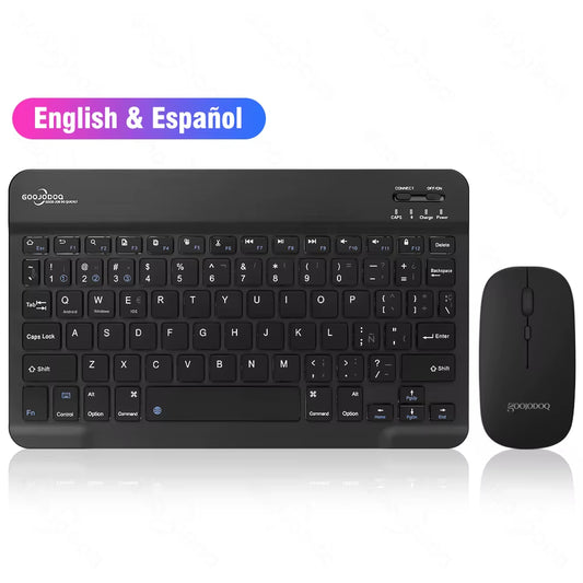Bluetooth Keyboard for Ipad Pro 11Mini Bluetooth Teclado Wireless Keyboard and Mouse for Samsung Xiaomi Touchpad Ipad Keyboards