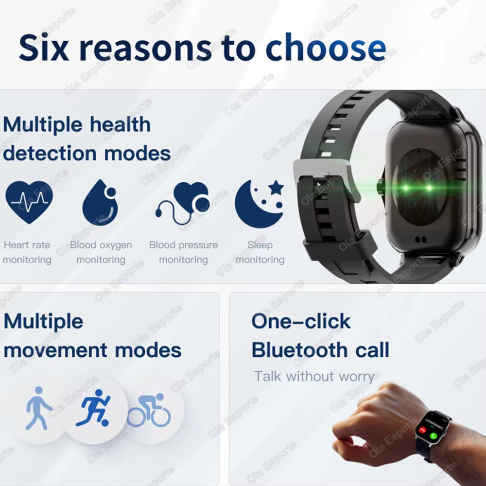 2025 New Smart Watch Women Men Lady Gift Sport Fitness Watches Heart Rate Monitor Waterproof Smartwatch for Phones Android IOS