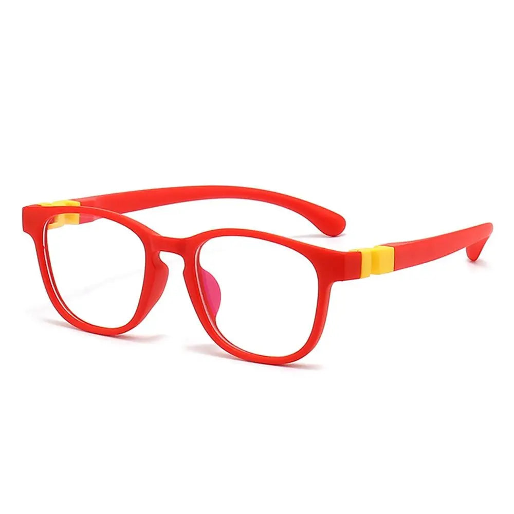 Kids Anti-Blue Light Glasses Removable Silicone Children Boys Girls Computer Eyeglasses Ultra Light Frame Eye Protection Eyewear