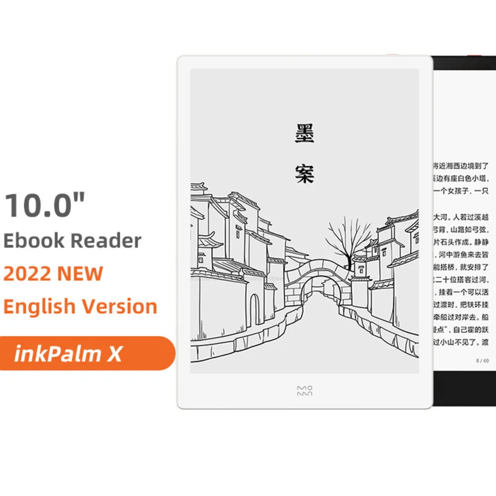 New Moaan E-Book Reader Inkpad X Smart Ink Large Screen 10-Inch E-Paper Book 32G Office Electronic Notebook Android Handwriting
