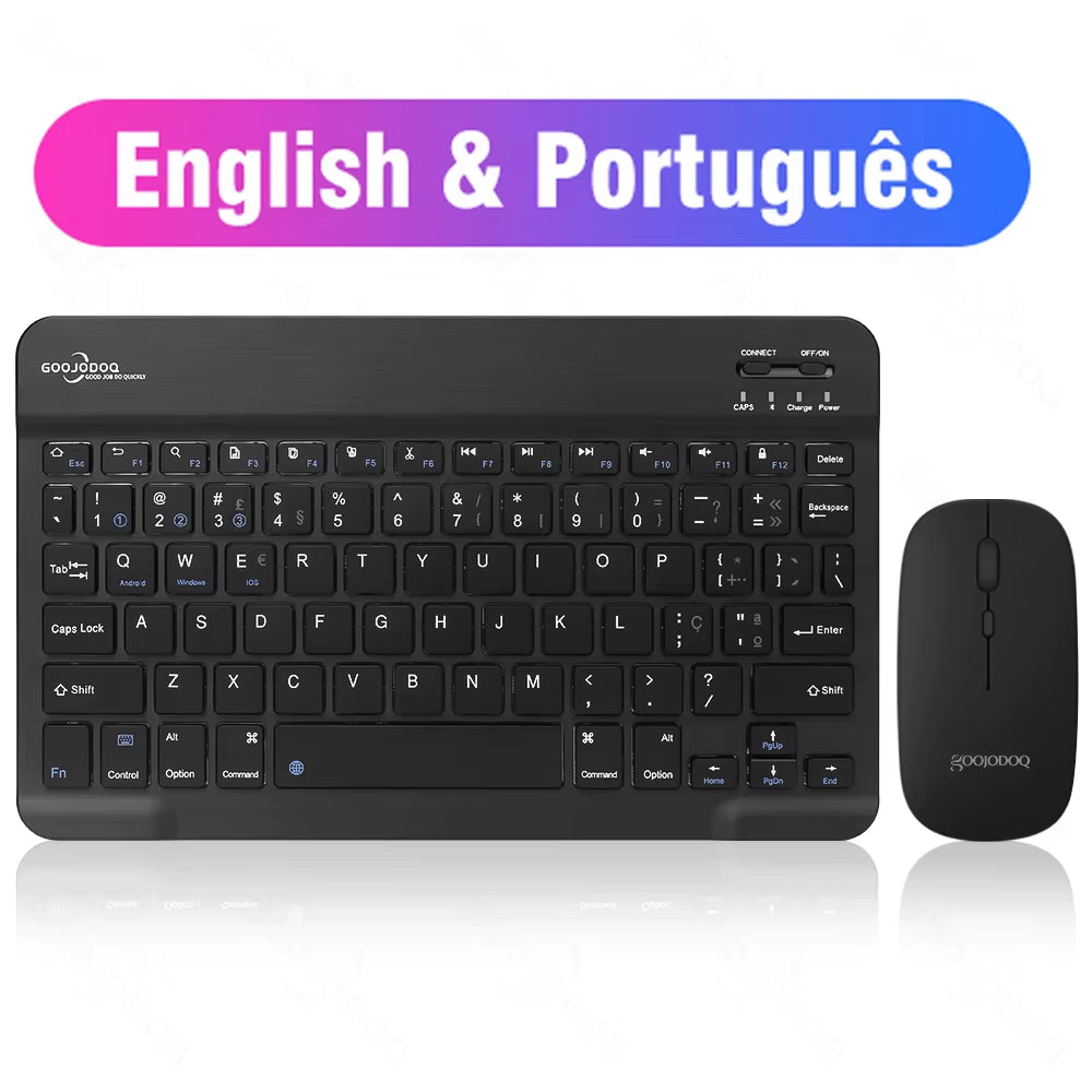 Bluetooth Keyboard for Ipad Pro 11Mini Bluetooth Teclado Wireless Keyboard and Mouse for Samsung Xiaomi Touchpad Ipad Keyboards