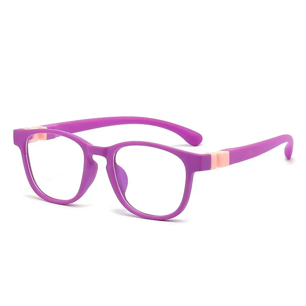 Kids Anti-Blue Light Glasses Removable Silicone Children Boys Girls Computer Eyeglasses Ultra Light Frame Eye Protection Eyewear