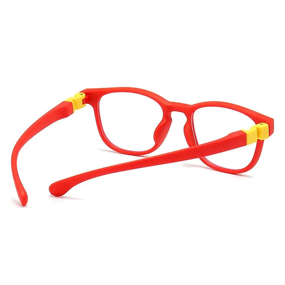 Kids Anti-Blue Light Glasses Removable Silicone Children Boys Girls Computer Eyeglasses Ultra Light Frame Eye Protection Eyewear