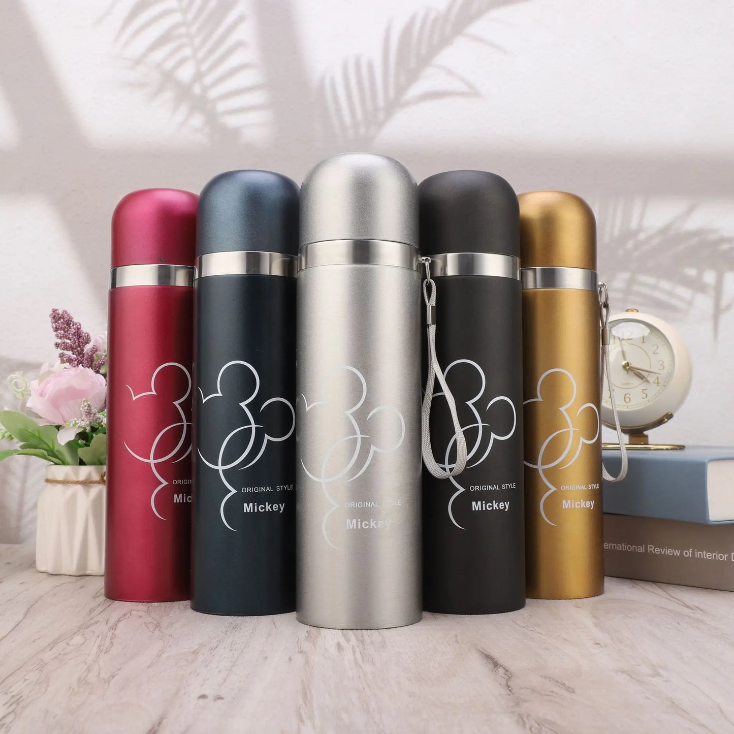 Student Thermos Cup Stainless Steel Thermos Bottle Vacuum Flask 500Ml